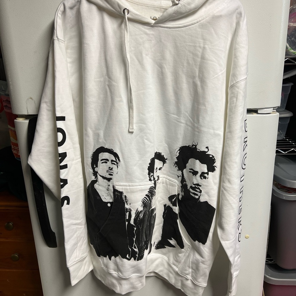 Jonas Brothers five albums tour hoodie